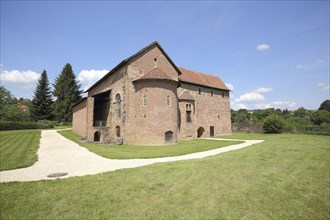 Carolingian Einhard Basilica, Steinbach, Michelstadt, Hesse, Odenwald, Germany, Europe