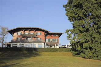 Villa Borgnis spa hotel with spa gardens, Königstein, Taunus, Hesse, Germany, Europe