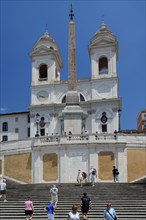 1723, builtFree Stairs, Spanish Steps, Scalinata di Trinita dei Monti, Piazza di Spagna, Rome,