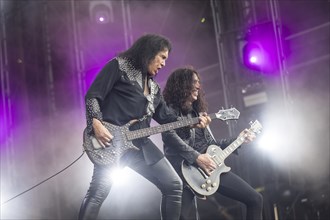 Gene Simmons at the Wacken Open Air in Wacken. The traditional metal festival will take place from