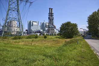 Moorburg coal-fired power station in the Moorburg district, Free and Hanseatic City of Hamburg,