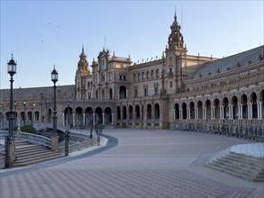 Plaza de Espana, Seville, Andalusia, Spain, Europe