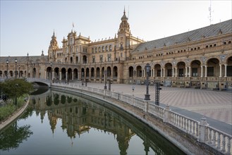 Plaza de Espana, Seville, Andalusia, Spain, Europe