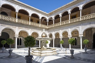 Casa de Pilatos, Seville city palace in Mudejar style, Seville, Andalusia, Spain, Europe