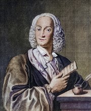 Antonio Vivaldi (1678-1741), Italian composer and violinist, born in Verona, Historic, digitally