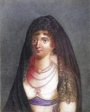 Marie Chamand, Comtesse de Lavalette (1781-1855), woman of the Comte de Lavalette, French