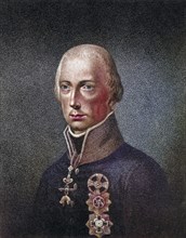 Francis II (1768-1835) of the Holy Roman Empire and from 1792 I of Austria. Son of Empress Maria