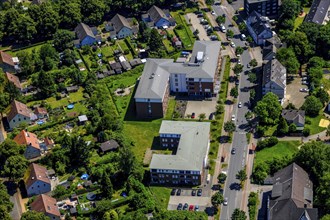 Kirsch retirement home on Feldstrasse in Herten. Ruhr area, North Rhine-Westphalia