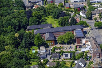 City administration and town hall of the city of Herten. Ruhr area, North Rhine-Westphalia,