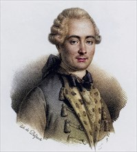 Jean Francois de La Harpe (1739-1803), French poet and critic. Supported the French Revolution of