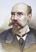 Jose Echegaray y Eizaguirre, born 1832, died 1916, Spanish civil engineer, mathematician, statesman