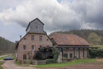 Kaisermühle or Wernersberger Mühle, watermill, grain, saw and oil mill, Wernersberg, Palatinate,