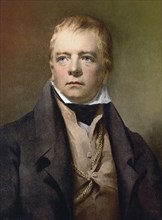 Sir Walter Scott 1771 to 1832, Scottish novelist, poet, historian and biographer. After a 19th