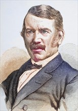 David Livingstone, 1813 to 1873, Scottish missionary and explorer. From Africa, dets Opdagelse,