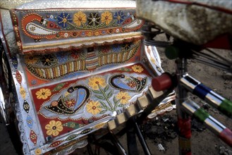 Decoration, cycle rickshaw India