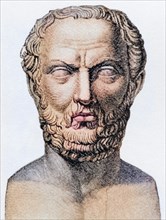 Thucydides, c. 460 BC to c. 395 BC Greek historian. From the book Harmsworth History of the World,