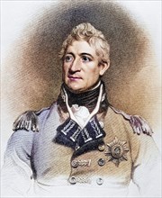 Lieutenant General Sir Thomas Picton, 1758 to 1815, British army officer. From the book How England