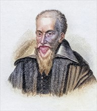 Joseph Justus Scaliger 1540 to 1609, French religious leader and scholar. From the book Crabbes