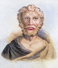 Quintus Junius Rusticus, born around 100 A.D., died around 170 A.D. Stoic philosopher. From the