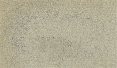 Rough, textured surface with a light beige tone, presenting a minimalistic and abstract appearance