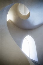 Spiral staircase, Unterlinden Museum, Musée Unterlinden, new building by architects Herzog and de