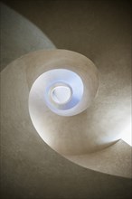 Spiral staircase, Unterlinden Museum, Musée Unterlinden, new building by architects Herzog and de