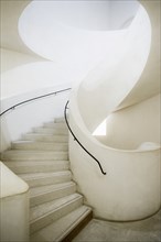 Spiral staircase, Unterlinden Museum, Musée Unterlinden, new building by architects Herzog and de