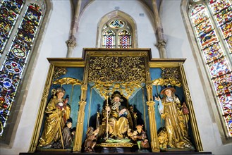 Isenheim Altarpiece, by Matthias Grünewald, Museum Unterlinden, Musée Unterlinden, Colmar, Alsace,