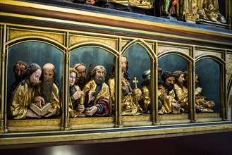 Isenheim Altarpiece, by Matthias Grünewald, Museum Unterlinden, Musée Unterlinden, Colmar, Alsace,