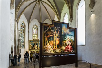 Isenheim Altarpiece, by Matthias Grünewald, Museum Unterlinden, Musée Unterlinden, Colmar, Alsace,