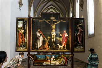 Isenheim Altarpiece, by Matthias Grünewald, Museum Unterlinden, Musée Unterlinden, Colmar, Alsace,