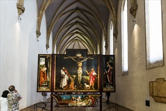 Isenheim Altarpiece, by Matthias Grünewald, Museum Unterlinden, Musée Unterlinden, Colmar, Alsace,