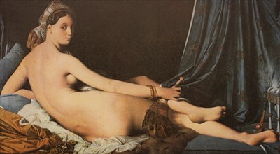 Painting by Jean-Auguste-Dominique Ingres (born 29 August 1780 in Montauban. died 14 January 1867