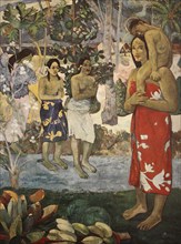 Painting by Eugène Henri Paul Gauguin (b. 7 June 1848 in Paris, d. 8 May 1903 in Atuona on Hiva