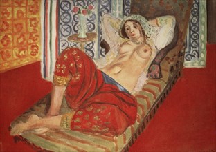 Painting by Henri Matisse (b. 31 December 1869 in Le Cateau-Cambrésis, Département Nord, France, d.