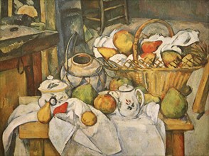 Painting by Paul Cézanne (born 19 January 1839 in Aix-en-Provence, died 22 October 1906), French