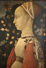 Painting by Antonio Pisanello (born 1395 in Pisa. died  around 1455 in Rome), actually Antonio di