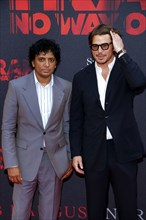 M. Night Shyamalan and Josh Hartnett at the German premiere of Trap, No Way Out at the Zoo Palast