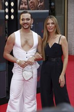 Riccardo Simonetti and Viviane Geppart at the German premiere of Trap, No Way Out at the Zoo Palast