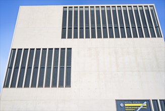 Facade of the NS Documentation Centre in the Kunstareal Munich, Munich, Bavaria, Germany, Europe