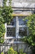 Detailed view, window of a cell house, Ittingen Charterhouse, Warth-Weiningen near Frauenfeld,