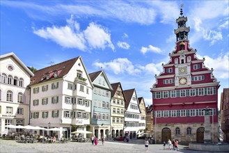 The historic town hall of Esslingen am Neckar, Baden-Württemberg, Germany, Europe