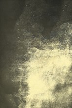 Abstract artwork with a blend of dark and light textures creating a rough atmospheric feel