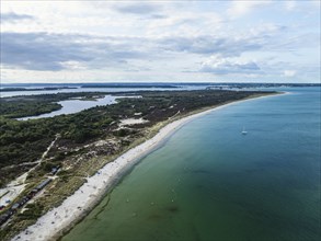 Studland Naturist Beach and Knoll Beach Studland over Studland and Godlingston Heath National