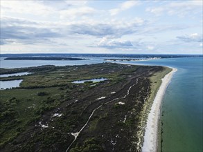 Studland Naturist Beach and Knoll Beach Studland over Studland and Godlingston Heath National