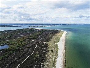 Studland Naturist Beach and Knoll Beach Studland over Studland and Godlingston Heath National