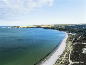 Studland Naturist Beach and Knoll Beach Studland over Studland and Godlingston Heath National