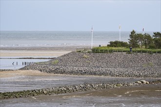 Western tip of the island of Amrum, North Sea coast, Schleswig-Holstein Wadden Sea National Park,