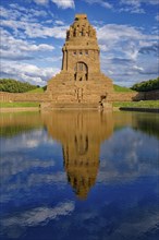 Monument to the Battle of the Nations in memory of the Battle of the Nations 1813 against Napoleon