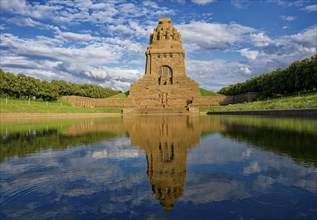 Monument to the Battle of the Nations in memory of the Battle of the Nations 1813 against Napoleon